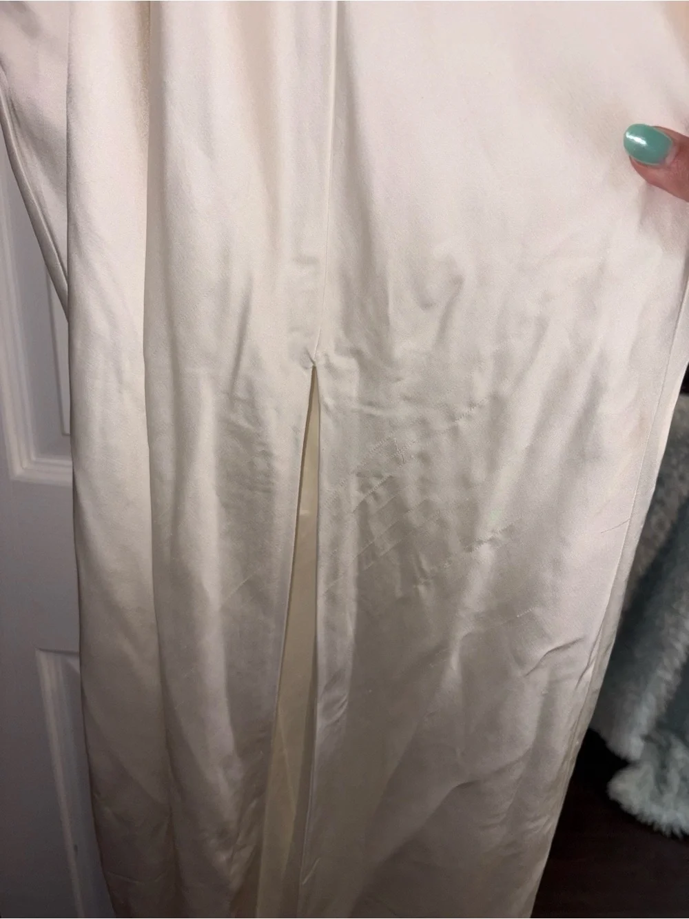 Abercrombie & Fitch White Cut Out Dress